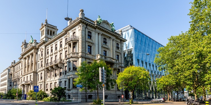 Historical building in Zurich