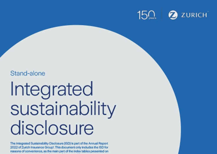Integrated sustainability disclosure 2022